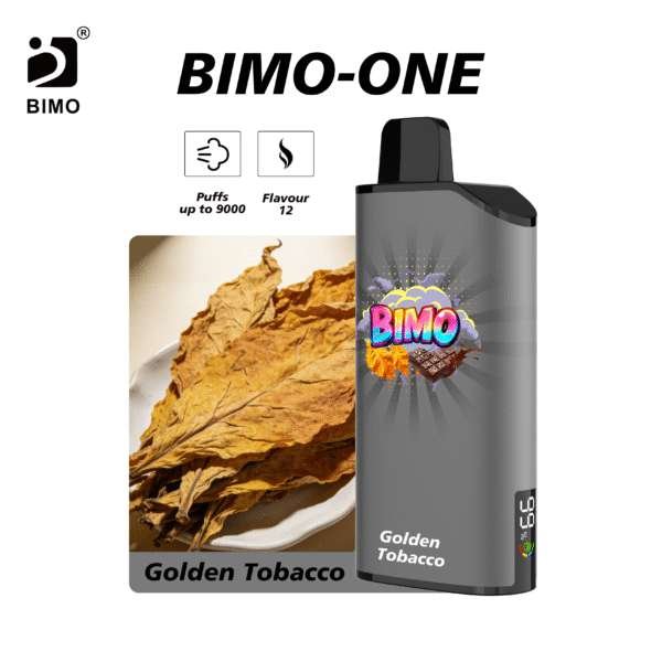 BIMO ONE 9k Golden Tobacco